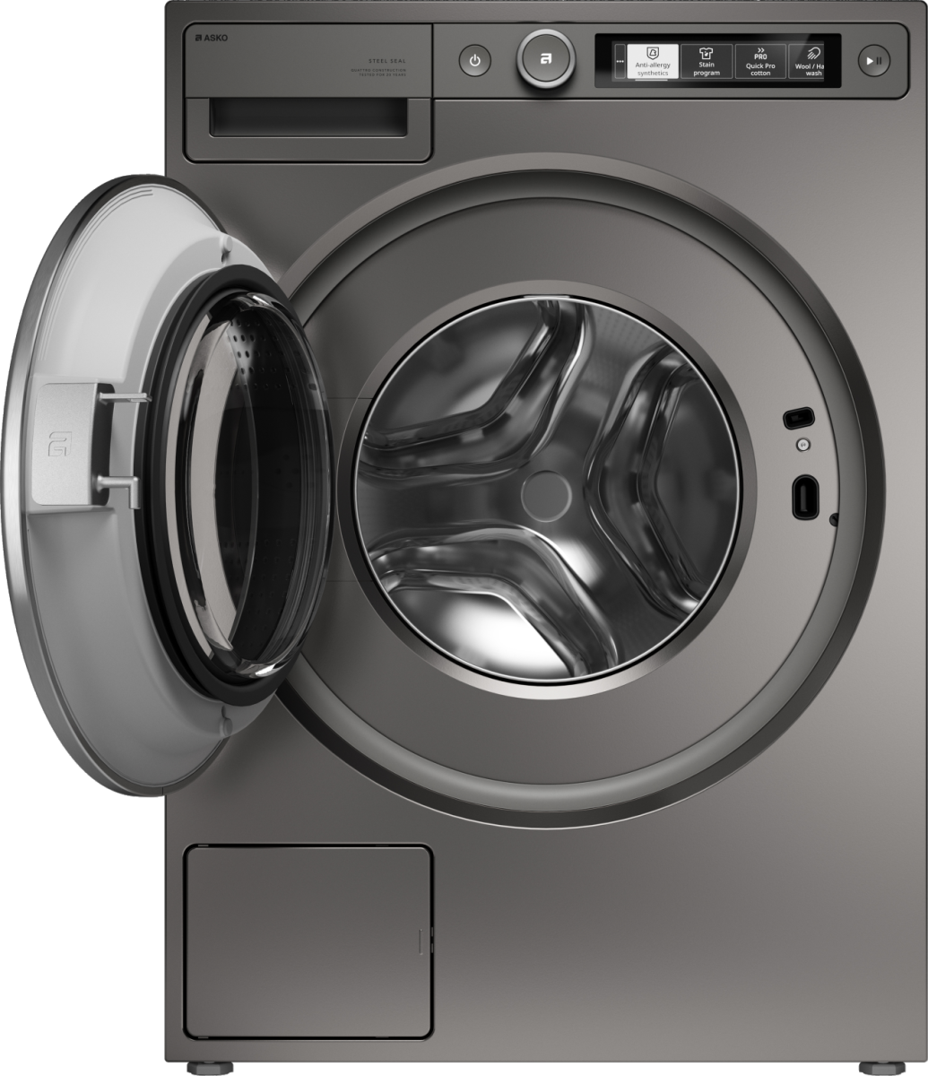 ASKO W5096RT с открытым люком