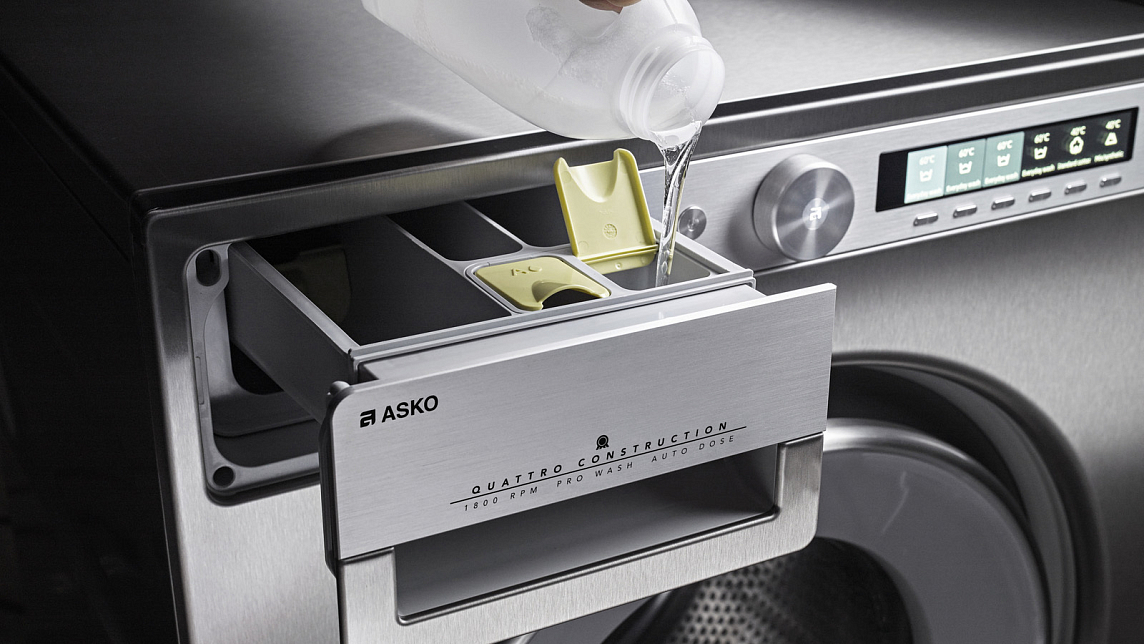 Отсек Auto Dose в ASKO W5096RT